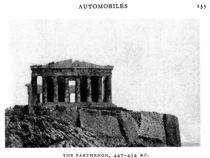 O Parténon ateniense em “Vers une architecture”, de Le Corbusier, 1923