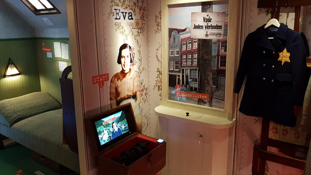 The resistance museum junior, exhibition view. Courtesy of Verzets Resistance Museum