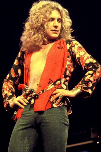 Robert Plant da giovane