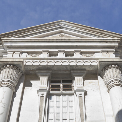 Templo con simbología masónica en Santa Cruz de Tenerife