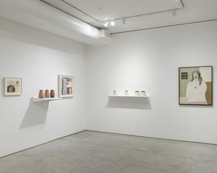 George Schneeman, Exhibition view. Courtesy of Pavel Zoubok Gallery