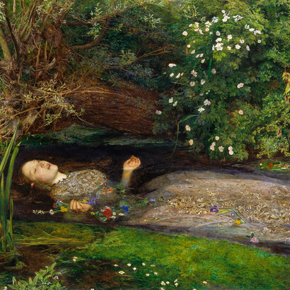 «Ofelia (1851)», John Everett Millais