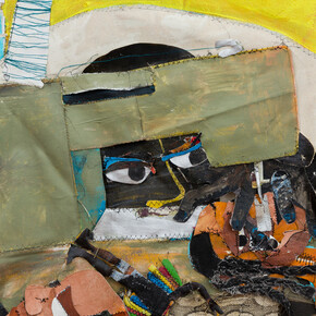 Eustace Mamba, The tailor, 2024. Courtesy of Paradigm Gallery + Studio