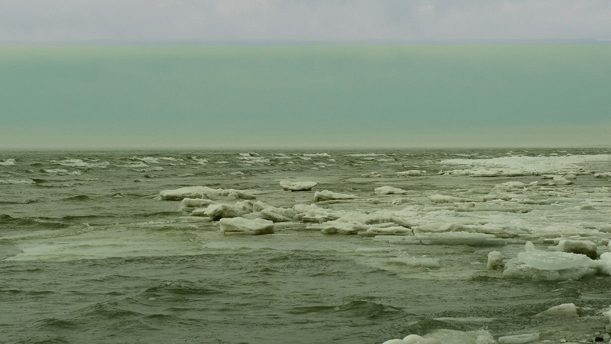 Aidan McNeill, Soft error in the Sophiasburg Triangle, Lake Ontario, 2015, IMT Gallery