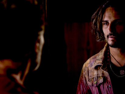 Antonio Banderas (Salvador Mallo en el filme) y Asier Etxeandía (Alberto)