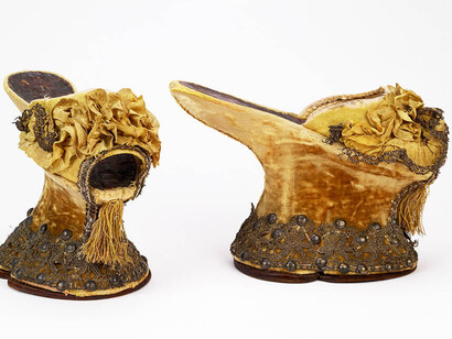 Chopines, Italy, 16th century