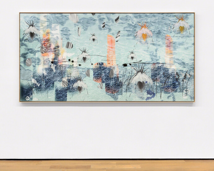 Human sheep brain, Exibition view. Courtesy of Foxy Production