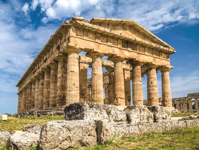 Parque Nacional con los Sitios Arqueológicos de Paestum y Velia y la Certosa de Padula en Italia