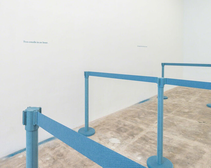 Exit Strategy, Exhibition view. Courtesy of CES Gallery