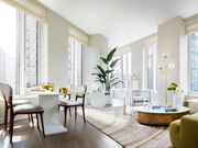 One Hudson Yards Living Area Dining - Courtesy of Related