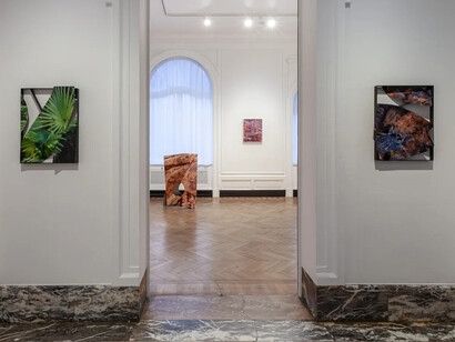 Letha Wilson, Entropic grace, exhibition view. Courtesy of Galerie Christophe Gaillard