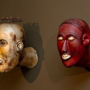Mayur Kailash Gupta, What form retains, exhibition view. Courtesy of Latitude 28 Gallery