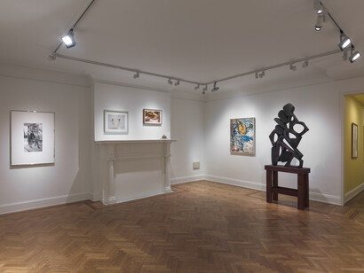 Digging, group show at David Nolan Gallery, installation view. Courtesy of David Nolan Gallery