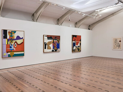 Le Corbusier, L’ordine delle cose, vista della mostra. Per gentile concessione del Zentrum Paul Klee