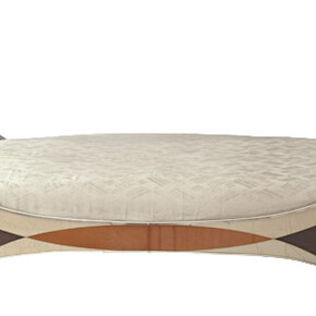 Daybed, Marcel Coard (1889-1975)ca. 1930 Paris rosewood, silver, imitation ivory, silver-plated bronzeH 71 cm; T 107 cm; L 200 cm