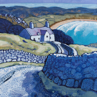 Chris Neale - Porth Neigwl - Acrylic 36x29
