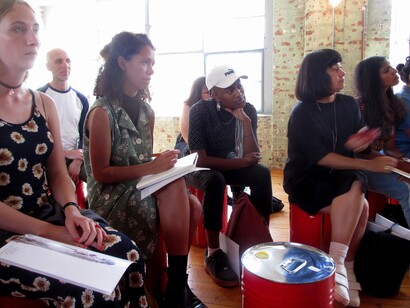 Cera Project at the We Are all the Other. A series of conversations. Photo by Ines Valle