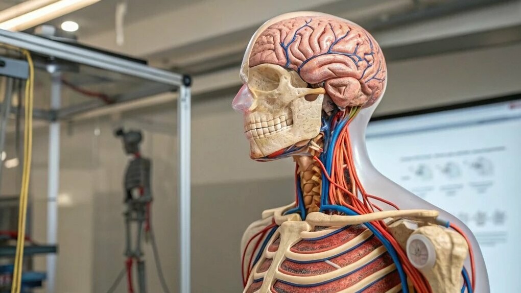 Modelo de estudo anatomicamente perfeito. A tecnologia de impressão 3D está permitindo a criação de próteses personalizadas, estruturas ósseas sob medida e até tecidos como pele e cartilagem. Em breve, hospitais poderão contar com bancos de tecidos bioimpressos, o que reduziria significativamente a dependência de doadores e aceleraria processos de reconstrução cirúrgica