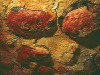 Pinturas rupestres de la cueva de Altamira, paleolítico superior, Cantabria, España