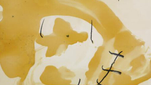 Tàpies, Förg, Dubuffet. Courtesy of Galerie Lelong