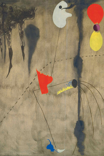 Joan Miró; Pintura, 1925 (detalle)