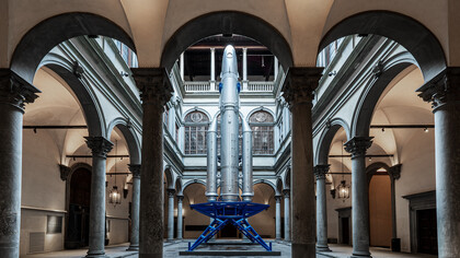 Reaching for the Stars, installation view. Courtesy of Fondazione Palazzo Strozzi, ©photo by Ela Bialkowska, OKNO studio