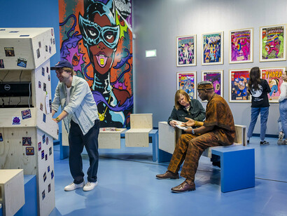 Superheroes, exhibition view. Courtesy of NRW-Forum