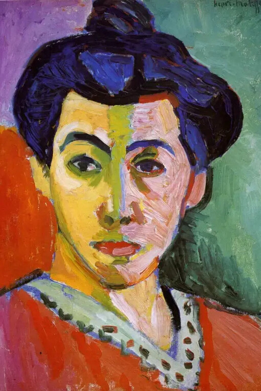 "Madame Matisse", Henri Matisse, olio su tela,  1905