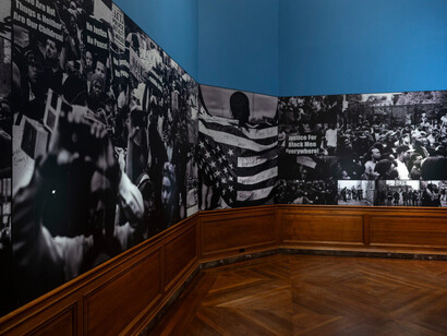 Heavy with history: Devin Allen and the Baltimore uprising, exhibition view. Courtesy of the Baltimore Museum of Art