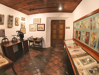 Imprenta, Exhibition view. Courtesy of Museo Unicaja de Artes y Costumbres Populares