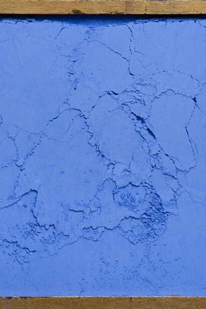 Sophie Ko Chkheidze, Geografia Temporale, pigmento, cornice, 25x35cm 2014