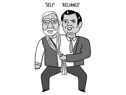 In the name of self-reliance, politicians and corporations like Reliance Industries are the key beneficiaries @ Poorva Goel and Ashish Kothari