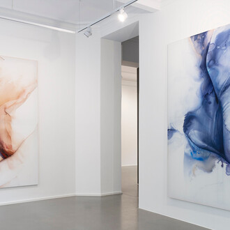 Natascha Schmitten, Lamina, exhibition view. Courtesy of Galerie Christian Lethert