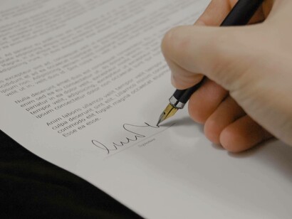 A candidate becomes an employee after signing a contract with the international and respectable company
