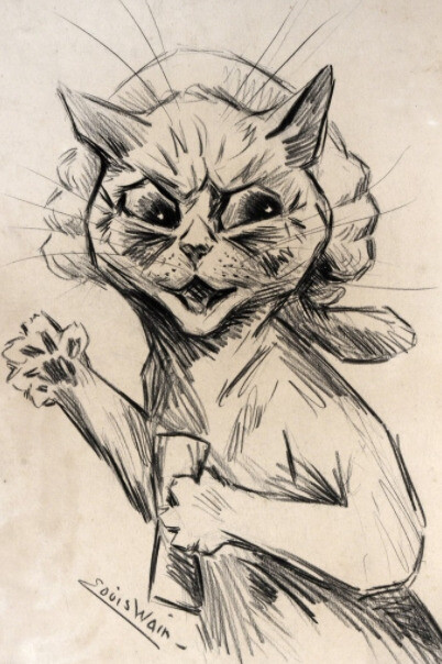 Louis Wain. Courtesy of Chris Beetles Gallery