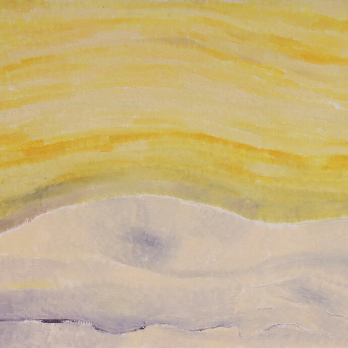 Francesco Sandrelli, Deserto di sale, dettaglio, 2004, olio su tela, 70 x 100 cm