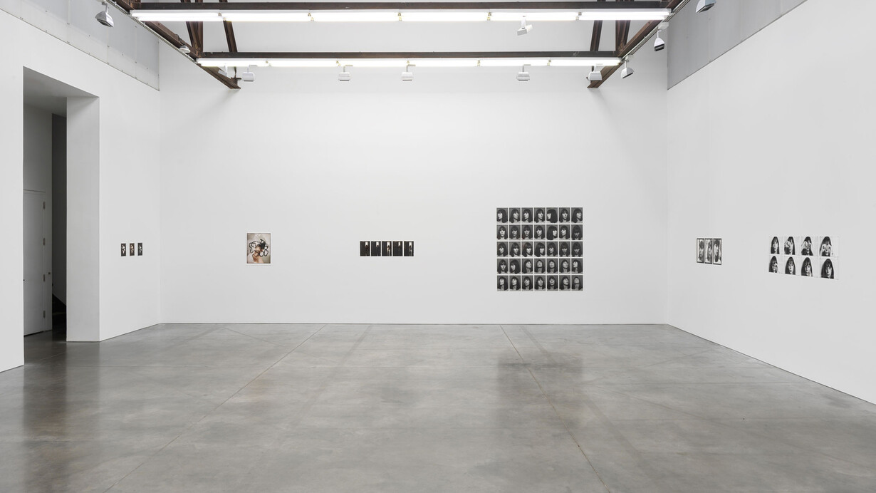 Various artists, settle for a good fantasy, exhibition view. Courtesy of Luhring Augustine