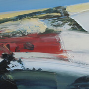 Mixed Christmas exhibition & new works by Gerald Dewsbury. Courtesy of Ffin y Parc Gallery 
