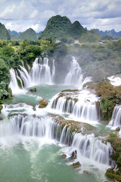 Cataratas Ban Gioc – Detian, frontera entre Vietnam y China, provincia de Cao Bằng