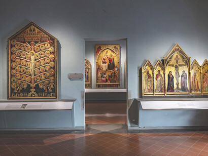 Le sale del Duecento e del Trecento della Galleria dell’Accademia di Firenze ovvero il trionfo dell’oro © Guido Cozzi