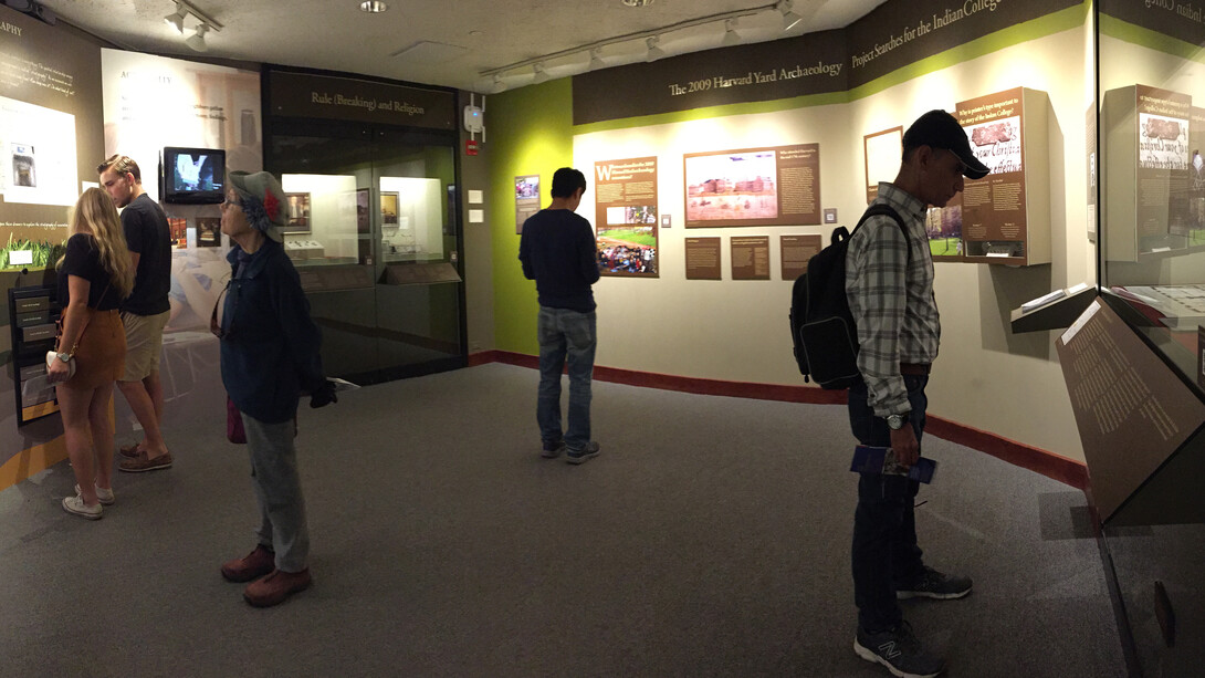 Digging Veritas. Courtesy of Peabody Museum