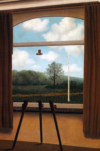 René Magritte – La condición humana (1933)