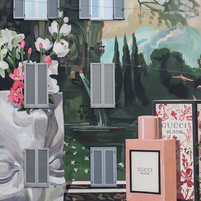 Murales della "Gucci Art Wall", Milano, Italia