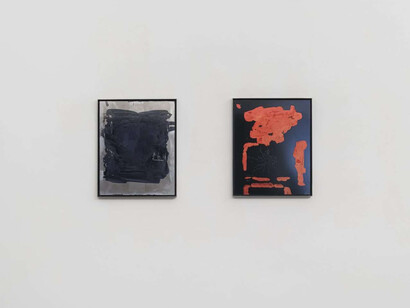 Giorgio Di Noto, The appearance of nearness, vista della mostra. Cortesia di Galleria Eugenia Delfini