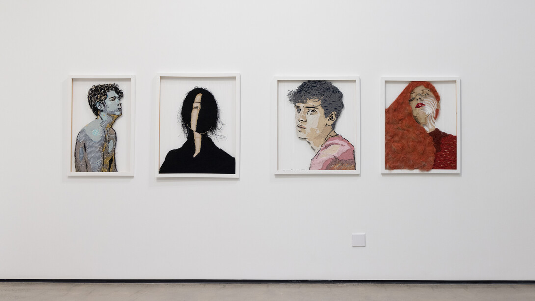 Fırat Neziroğlu, Thinking Of You, 2023, installation view, photo by Daniel Krieger. Courtesy of C24 Gallery