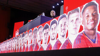 Luis Enrique Martínez García anuncia a los jugadores convocados para integrar la selección española durante el Mundial de Catar 2022