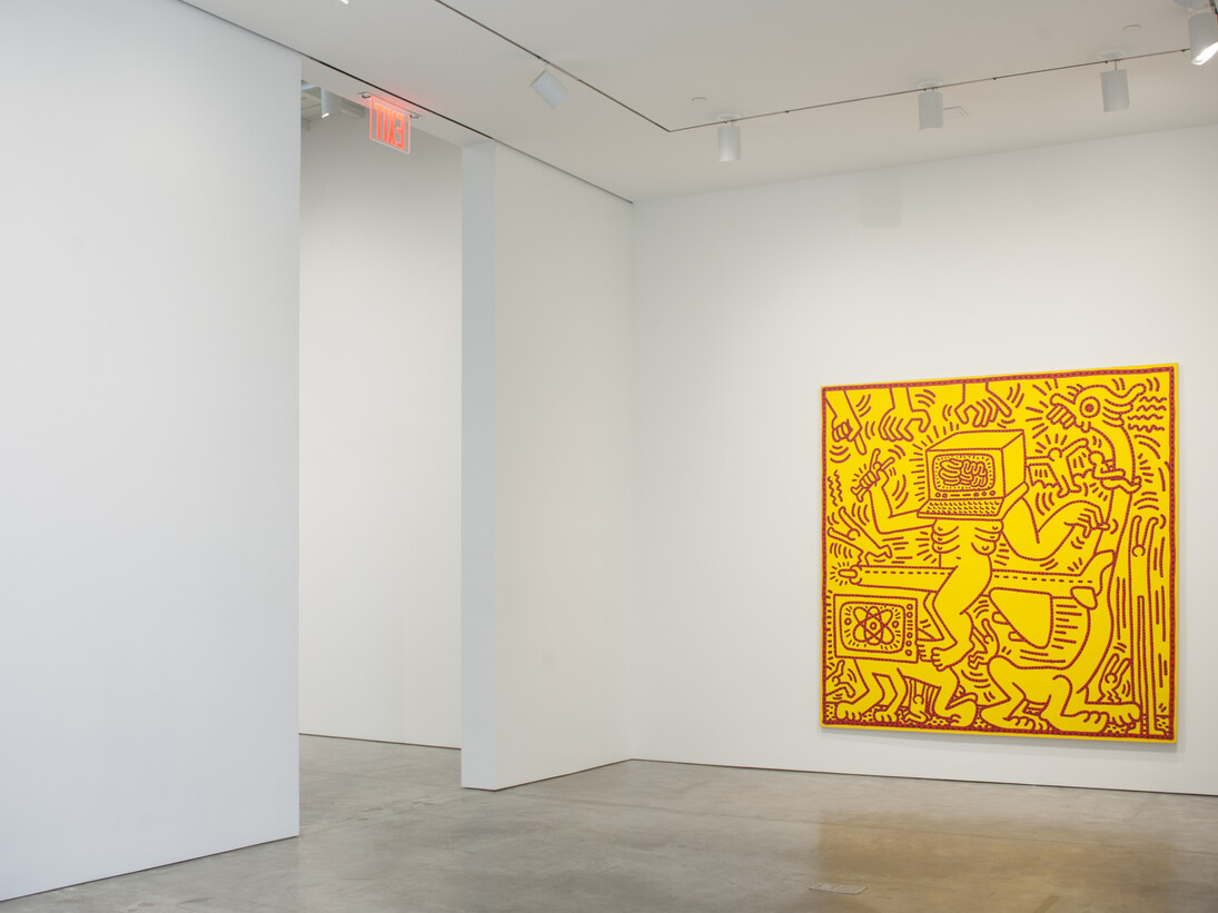 Keith Haring, Installation image © Keith Haring Foundation. Courtesy Skarstedt, New York