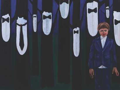 Olga Lomaka, Illum, 152 x 102 cm, Oil on canvas