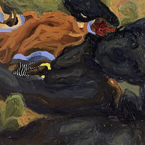 Tonia Nneji, Afternoon (detail), 2025. Courtesy of Rele Gallery