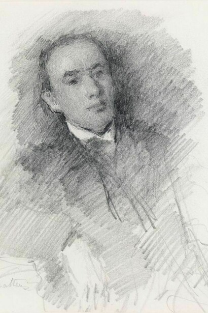 John Butler Yeats (1839 – 1922), Elkin Mathews (1851-1921), Publisher c.1894, Photo © National Gallery of Ireland